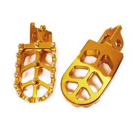 DIQXLGS Poggiapiedi Motociclo Pedane Pedale Per Africa Per Twin CRF1000L CRF1100L CRF1100 CRF1000L CRF 250L CRF250(Oro)