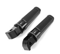 DIQXLGS Poggiapiedi Pedale Passeggero Posteriore Per Y&amaha MT-09 MT-10 MT09 MT10 XSR700 XSR900 Per T-MAX 530 500 XJR1300 FZ1 FZ6 FZ6R XJ6(NERO)