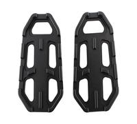 DIQXLGS Poggiapiedi Per Moto Per B&MW R1200GS G310GS S1000XR F850GS F750GS R Per Nine T Poggiapiedi Ampi In Billet(NERO)