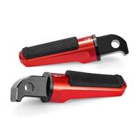 DIQXLGS Poggiapiedi Posteriori/Anteriori per Moto Per Y&amaha MT-07 MT07 MT-09 MT09 XSR700 XSR900 FZ6 XSR 700 900(ROSSO,Posteriore)