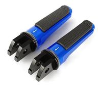 DIQXLGS Poggiapiedi Posteriori/Anteriori per Moto Per Y&amaha MT-07 MT07 MT-09 MT09 XSR700 XSR900 FZ6 XSR 700 900(Blu,Davanti)