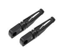 DIQXLGS Poggiapiedi Posteriori Moto in Alluminio CNC Adattatore Pilota Passeggero Per Y&amaha YZF R1 R6 R1M R1S(NERO)