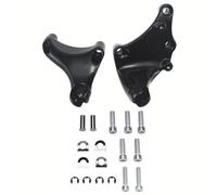 DIQXLGS Poggiapiedi Posteriori Passeggero Puntali Supporto Pedale Per Harley Per Sportster XL1200 Per SuperLow Per Roadster Per Iron 883(Mount Kit)