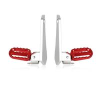 DIQXLGS Poggiapiedi Posteriori Pedane Passeggero Abbassamento Accessori Moto Per X-ADV XADV 750 XADV750 X-ADV750 2021 2022 2023 2024(ROSSO)