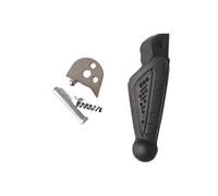 DIQXLGS Poggiapiedi Posteriori Per BENELLI TNT250 TNT300 BN302 TNT600 BN600 BN 600i TNT125 TNT135 STELS 300 STELS 600 Per KEEWAY RKX RK6(NERO,Giusto)
