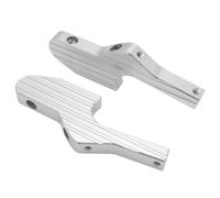 DIQXLGS Prolunghe pedane passeggero Pedane estese Per Vespa GT GTS GTV 60 125 150 200 250 300 300ie(Argento)