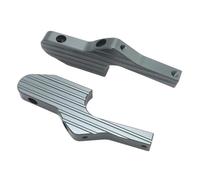 DIQXLGS Prolunghe pedane passeggero Pedane estese Per Vespa GT GTS GTV 60 125 150 200 250 300 300ie(Titanio)