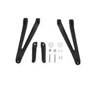 DIQXLGS Set Staffe Poggiapiedi Posteriori Moto Per Yamaha YZF R1 YZFR1 2004 2005 2006 2007 2008(Sand Black)