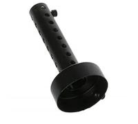 DIQXLGS Silenziatore Di Scarico Per Moto DB Killer Silenziatore Iron Eliminator Suono Regolabile Universale Inserto Deflettore 35 Mm/42 Mm/48 Mm/60 Mm(45MM-black)