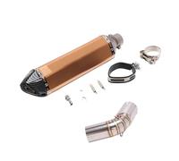 DIQXLGS Silenziatore Di Scarico Per Moto Per SUZUKI Per V-STROM 1000 1050 DL1050 DL 1000 2014-2020 2021 Raccordo Centrale DB Killer(Stile B)