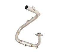 DIQXLGS Slip On Per Y&amaha WR125R WR125X WR125 R X 2009-2017 Sistema Di Scarico Per Moto Escape Tubo Di Collegamento Anteriore Marmitta Da 51 Mm