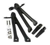 DIQXLGS Staffa Poggiapiedi Passeggero Posteriore Moto Per Suzuki GSXR GSX-R 600 750 2011 2012 2013 2014 2015 2016-2022(Matte Black)