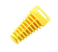 DIQXLGS Tappo Di Scarico Per Moto Da Cross Pit Bike Marmitta Lavaggio Silenziatore Tappo Terminale Di Accessori Per Beta 300 Rr 2022 Ecc(Giallo,L)