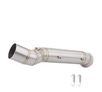 DIQXLGS Terminale Di Scarico Centrale In Acciaio Inox Per Moto Adatto Per Accessori Di Modifica Per CFMOTO 800MT 2021 2022(Stile A)