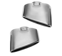 DIQXLGS Terminale Di Scarico Doppio In Acciaio Inox Cromato Per X5 E70 2000 2001 2002 2003 2004 2005 2006 2007-2013 2014 2015 2016