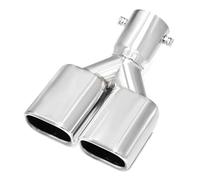 DIQXLGS Terminale Di Scarico Per Auto Per Toyota Per Alphard Serie 40 2024 Doppio Collettore Quadrato In Acciaio Inox