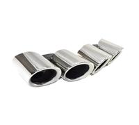 DIQXLGS Terminale Di Scarico Per Auto Quad Per Panamera 971 972 2017 2018 2019 2020+ Sistema Ugello Ricambio(Argento B)