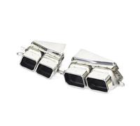 DIQXLGS Terminale Di Scarico Per F01 F02 730i 740i Dal 2008 In Poi Fino A 760i Accessori Per La Modifica Dello Stile Dell'auto