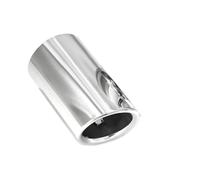 DIQXLGS Terminale Di Scarico Per G07 X7 G06 X6 G05 X5 M40i M50i Terminale Dritto In Acciaio Inox Accessorio Per Modifica Sistema Di Scarico(Argento)