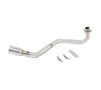DIQXLGS Terminale Di Scarico Per Moto, Raccordo Centrale Slip-on Per Grom M3 MSX 125 MSX125 2013 2014 2015 2016 2017 2018 2019