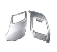 DIQXLGS Terminale Di Scarico Per Paraurti Posteriore Per Land Rover PerRange Rover Per Evoque 2010 2011 2012 2013-2018 LR028087 LR028089(Argento,1 paio)