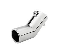 DIQXLGS Tubo Di Scarico Auto Adatto Per Suzuki Per Hustler Tubo Terminale Decorativo In Acciaio Inossidabile(Argento)