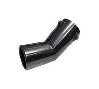 DIQXLGS Tubo Di Scarico Auto Adatto Per Suzuki Per Hustler Tubo Terminale Decorativo In Acciaio Inossidabile(NERO)