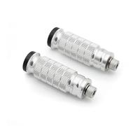 DIQXLGS Universal 8mm Per Ducati Per Monster 696 796 1100 S2R S4R S4RS Pedana Moto Poggiapiedi Pedana Pedana Posteriore(Argento)