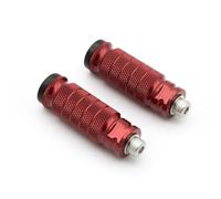 DIQXLGS Universal 8mm Per Ducati Per Monster 696 796 1100 S2R S4R S4RS Pedana Moto Poggiapiedi Pedana Pedana Posteriore(ROSSO)