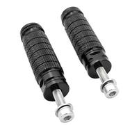 DIQXLGS Universal Moto M8 8mm Poggiapiedi Peg Pedali Motocross Piantana Posteriore Piantane Posteriori Accessori(GRIGIO)