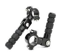DIQXLGS Universale Motocicletta Leva Cambio Leva Frizione Piastra Piede Pedale Avvio Poggiapiedi Pad Accessori Per Barra Protezione 26mm-31mm(Item 2)
