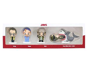 Dirac JAWS: POKIS FIGURE 4pk - BRODY,HOOPER, QUINT, AND SHARK, Standard