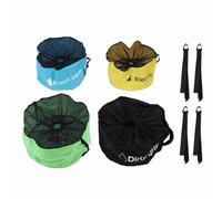 DIRBAK 4 Pcs RV Hose Storage Bags,600D Oxford Cloth Water Proof Breathable Electrical Cord Sewer Hose RV Accessories Organizer for Sewer,Drink Water Hose,Electrical Cords