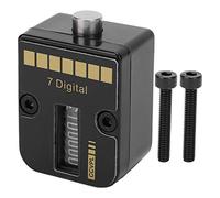 DIRBAK Contatore elettronico Digitale Contatore Meccanico a 7 cifre con Funzione di Memoria Automatica per Il conteggio di Prodotti industriali Materiale ABS Modello CVP200