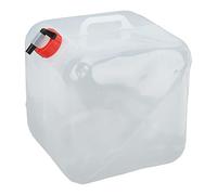 DIRBAK Contenitore per Acqua Pieghevole da 5 Litri, brocca per Acqua Pieghevole in PP PE |Rubinetto con Controllo della circolazione ON off, Maniglia ergonomica Senza BPA, salvaspazio (15 Litri)