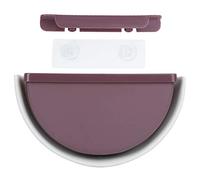 DIRBAK Cubo de basura colgante para puerta de gabinete de fregadero (Café)