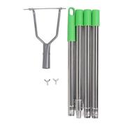 DIRBAK Hoe Garden Hoe Long Manage in Acciaio Pesante in Acciaio Inossidabile Strumento di Giardinaggio di Zappa Altezza Regolabile per i Terreni Che perdono la Semina del Terreno