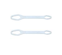 DIRBAK Juego de herramientas de llave de reparación, kit de autoapriete de doble extremo de 8-22 mm para mantenimiento (E Argento Galvanizzato)