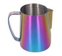 DIRBAK Stainless Steel Milk Frother Pitcher, 22oz Barista Grade 650ml Capacity with Spill Proof Spout, for Latte Art and Cappuccino Making at Home