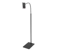 DIRBAK Supporto per pavimento tablet regolabile robusto supporto per telefono in lega di alluminio con base non slittata per lo streaming in live guardando film che chiacchierano il