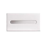 DIRBAK Wall Mount Drawer Organizer Mini Clear Plastic Cotton Swab Storage Box for Bathroom Transparent Pull Out Design Space Saving Wall Mounted Storage Box for Small Sundries