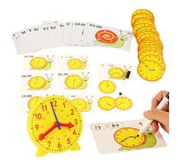 Dire a insegnare all'orologio per bambini, orologio analogico per i bambini che imparano,Impara a raccontare Time Snail Clock - Kit di scienze educative, attività di apprendimento in età prescolare pe