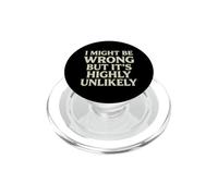 Dire divertente potrebbe sbagliare ma altamente improbabile PopSockets PopGrip per MagSafe
