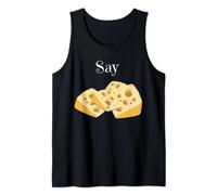 Dire Formaggio Fette Di Formaggio T-shirt Canotta