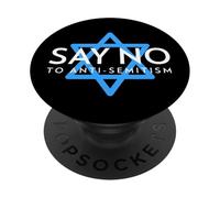 Dire no all'antisemitismo pro-ebraico sostenere il popolo ebraico PopSockets PopGrip Adesivo