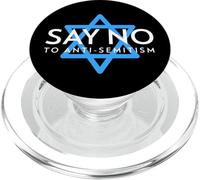 Dire no all'antisemitismo pro-ebraico sostenere il popolo ebraico PopSockets PopGrip per MagSafe