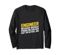 Dire Problem Solver Non è Un Vero Ingegnere del Lavoro Maglia a Manica