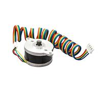 Direct Dual Drive - Motore passo-passo NEMA14 36 mm rotondo per pancake 36HS2418cl16 1.88a per Voron 2 fasi, 4 fili NEMA14, motore passo-passo a 2 fasi NEMA14 36