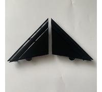 Direct Replacement Mirror Triangle Trim Set per Fiat 500 2012-2019, finitura nera lucida, include piastre di rivestimento sinistro e destro, 1SJ85KX7AA 1SD00KX7AA