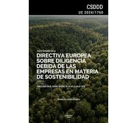 Directiva CSDDD (UE 2024/1760): Texto íntegro de la Directiva europea sobre diligencia debida de las empresas en materia de sostenibilidad